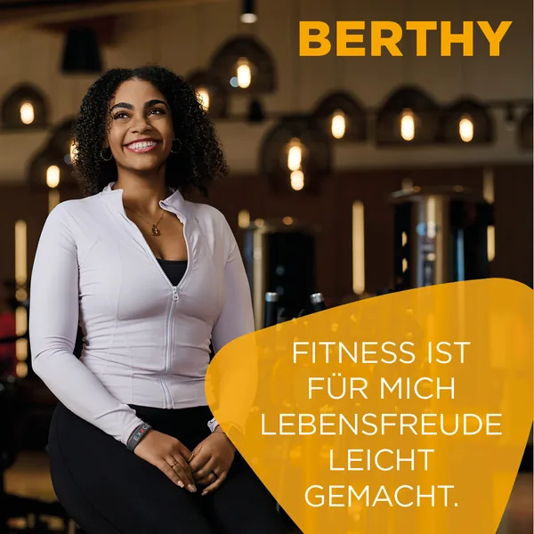 Berthy: &bdquo;Fitness ist f&uuml;r mich Lebensfreude leicht gemacht.&ldquo;