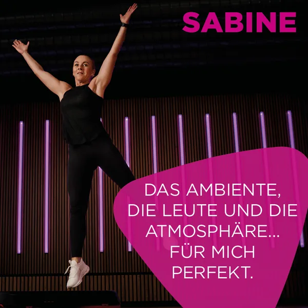 Sabine: &bdquo;Das Ambiente, die Leute und die Atmosph&auml;re &hellip; f&uuml;r mich perfekt.&ldquo;